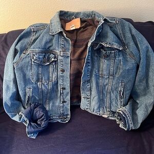 Vintage Abercrombie 1892 Denim Trucker Jacket​